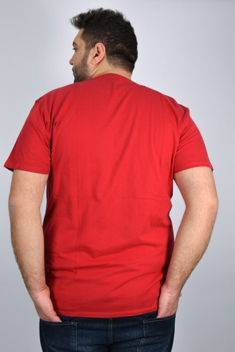 Μπλούζα Μακό Ανδρική T-Shirt - Κόκκινο