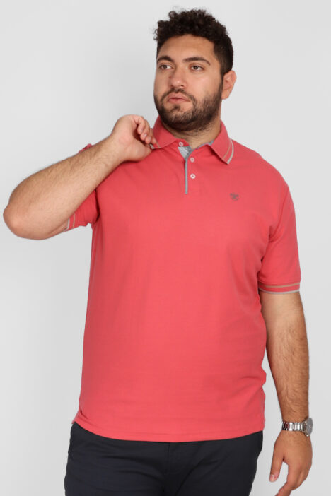 Μπλούζα Μακό Ανδρική T-Shirt Double TS-83 - Κόκκινο