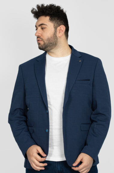 Ανδρικό Σακάκι Plus Size - Μπλε
