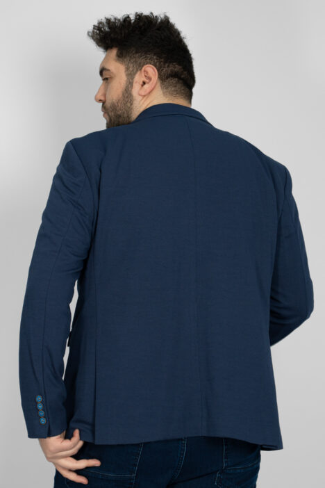 Ανδρικό Σακάκι Plus Size - Αν. Μπλε