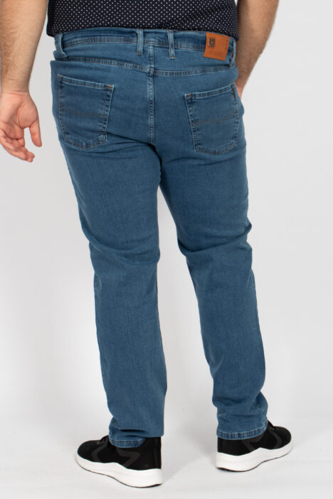 Ανδρικό Παντελόνι Τζιν Plus Size - Μπλε