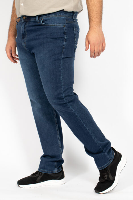 Ανδρικό Παντελόνι Τζιν Plus Size - Σκ. Μπλε