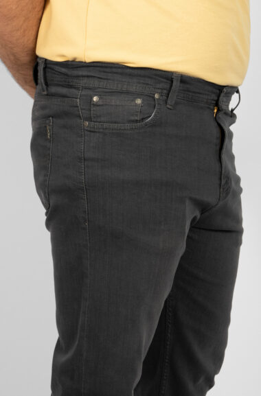 Ανδρικό Παντελόνι Τζιν Plus Size - Σκ. Γκρι