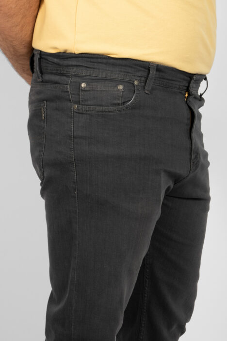 Ανδρικό Παντελόνι Τζιν Plus Size - Σκ. Γκρι