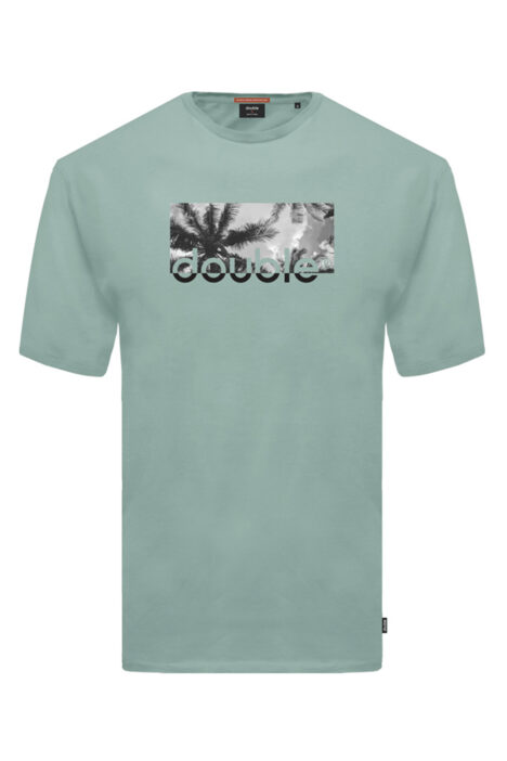 Ανδρική Μπλούζα T-Shirts Μακό Plus Size - Αν. Πράσινο