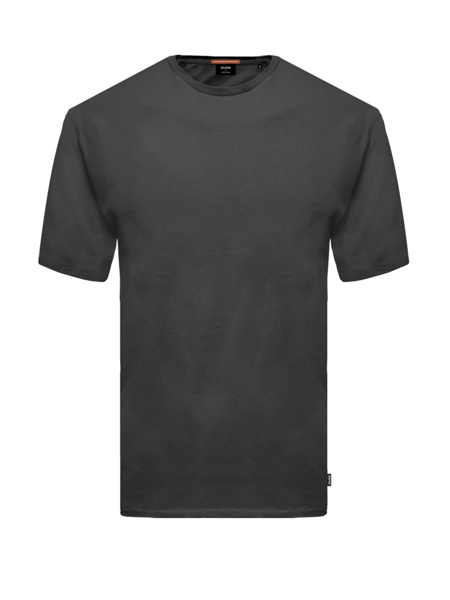 Βαμβακερή Μπλούζα Μακό Ανδρική - Μαύρο