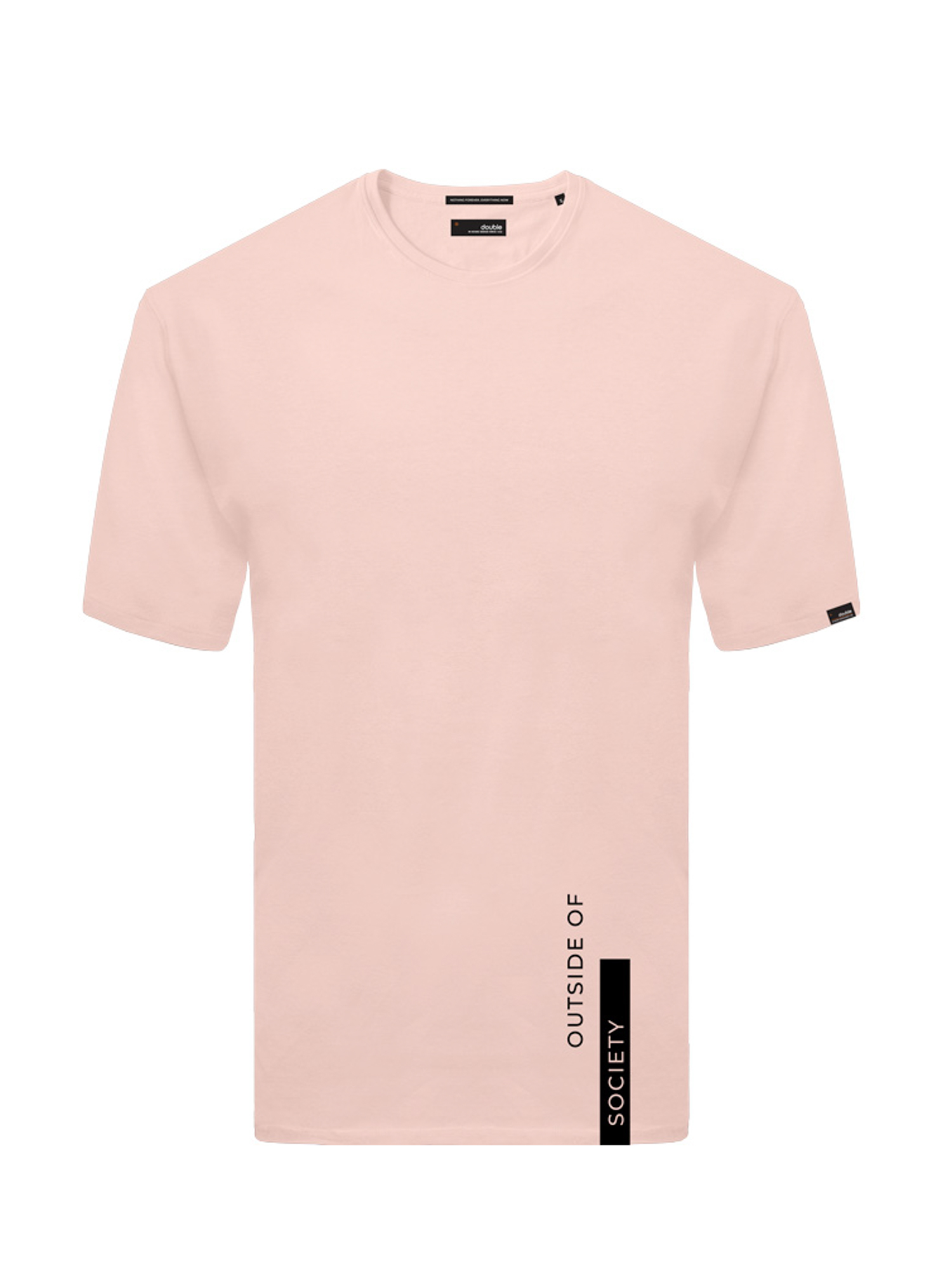 Ανδρική Μπλούζα Μακό Plus Size - Ροζ
