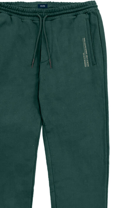 Ανδρικό Παντελόνι Φόρμας με Λάστιχο Μεγάλα Μεγέθη - Σκ. Πράσινο