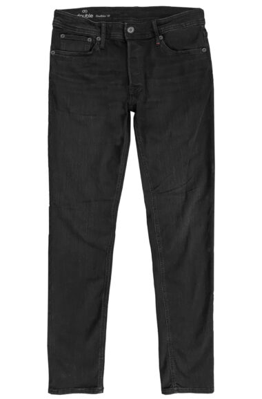Παντελόνι Ανδρικό Jean Plus Size - Μαύρο